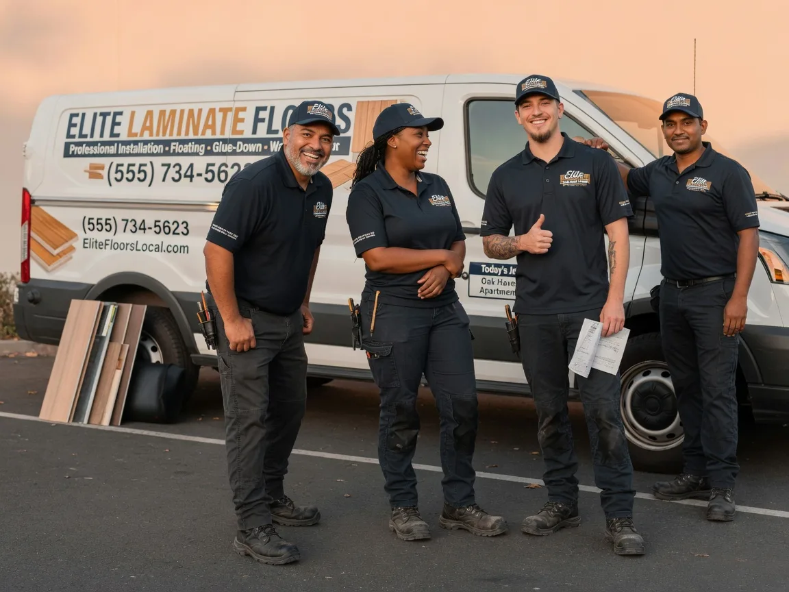 Laminate flooring installation company in Little River Academy, TX